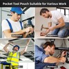 MELOTOUGH Pocket Tool Pouch Tool Belt Pouches with Belt Clip