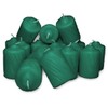 Green Pine Scented Votive Candles - 15 Hour Long Burn