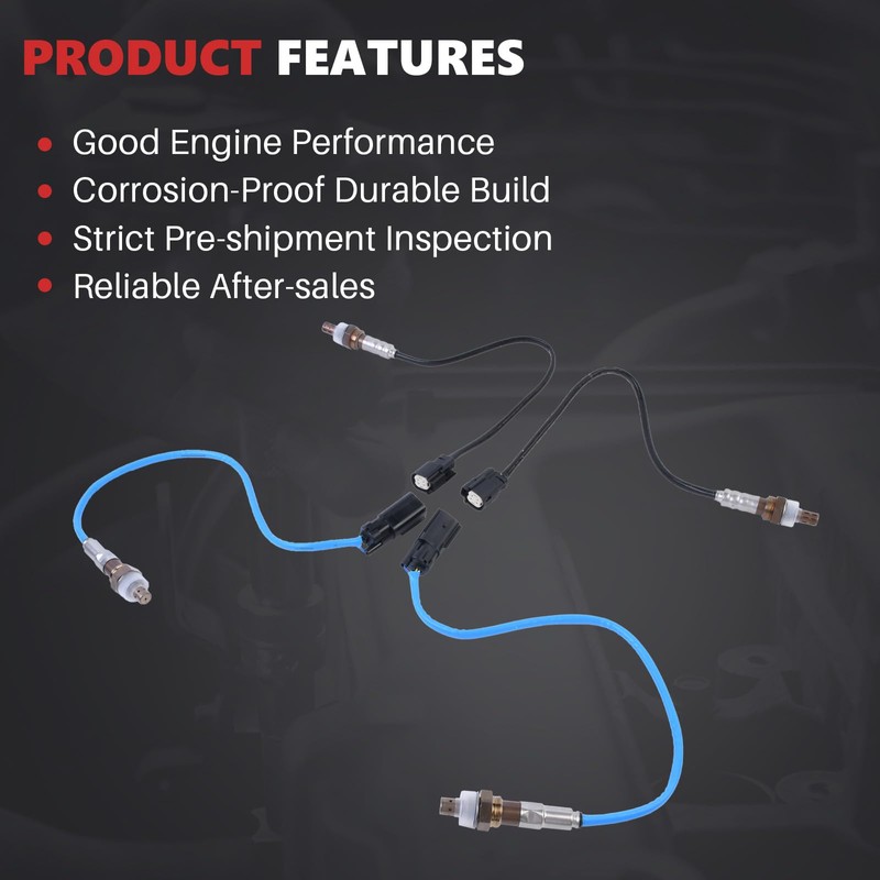 Hututimo 4PCS 234-4490 234-5038 Oxygen O2 Sensor Compatible with 2010-2016