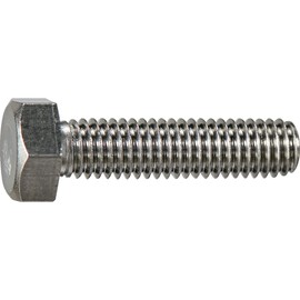Trusco Nakayama Y802-0518 Hex Bolts, Stainless Steel, Half-Threaded, M5 x 0.7 Inches (18 mm), Pack of 10