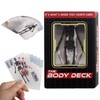 GAROMIA The Body Deck Funny Transparent Playing Cards Human Anatomy