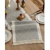 Aomiro Table Runner, Nordic Table Center Cross, Stylish, Table Center,
