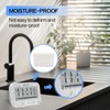 Waterproof Bathroom Wall Hanging Clock and Timer, Large Digital Shower
