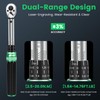 PASUKTER Torque Wrench, Torque Wrench Bicycle Set, 1/4 Inch 2.5-20