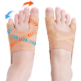 Bunion Corrector for Women and Men,Union Relief Protector Guards for the Thumb and Little Toe,Toe Corrector for Left and Right Foots, 1 Pair(S)