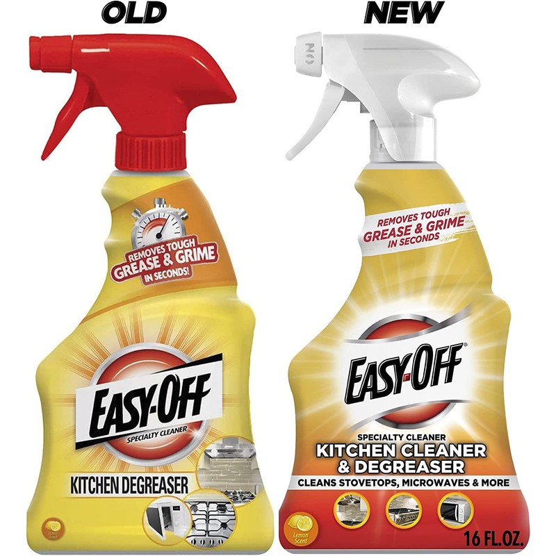 Easy-Off Specialty Kitchen Degreaser Cleaner, 16 Fl Oz Bottle (Pack