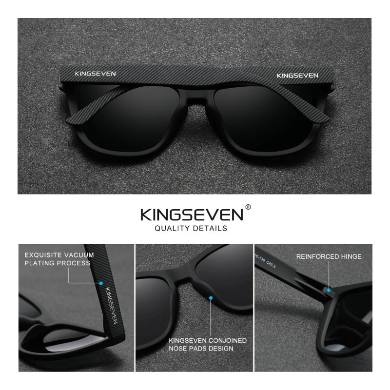 Gafas De Sol Polarizadas Uv400 De Kingseven 2024, Nueva Moda