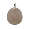 Krio® – A Beautiful Rose Quartz Pendant with Silver Eyelet
