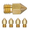5 x 0.5 mm nozzles for Creality Ender 3, Ender