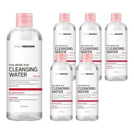 Paul Medison Hyaluronic Acid Cleansing Water, 510ml, 6 pcs / 폴메디슨 히알루론산 클렌징 워터, 510ml, 6개