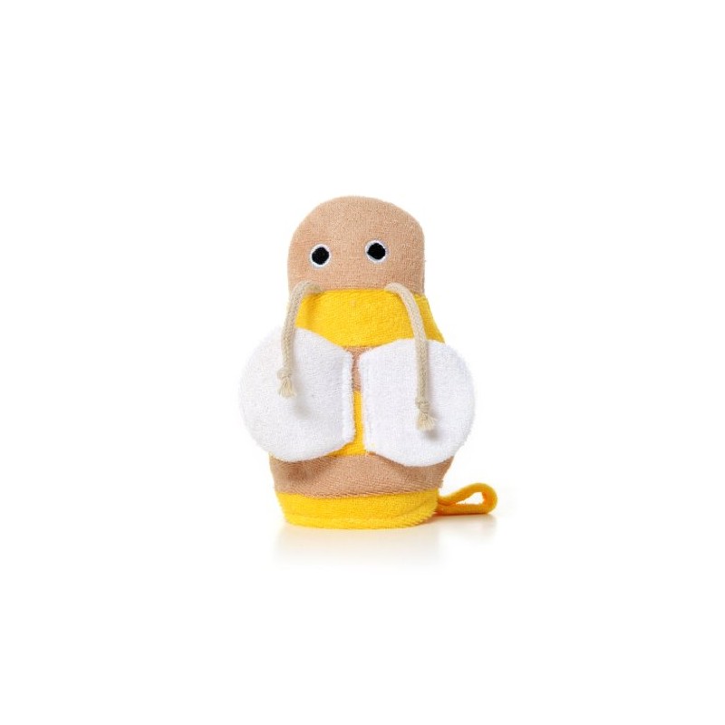 Little Twig Bumble Bee Bath Mitt