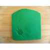 Leaf stamp for soap clay and cement