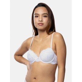 Dorina Damen T-Shirt T-Shirt BH Lianne D17163A, Einfarbig, Gr. 80C, Weiß (Weiß A00)