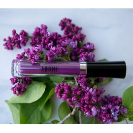Aromi Violet Plum Liquid Lipstick, Dark Purple Lip Color, Vegan and Cruelty-free, Long-lasting and Smudge Proof Lipstick, Handmade (Vamptastic Plum)