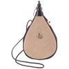Relags Bota Original Leather Straight 1L Water Bottle, 1 Litre,