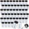 Mumufy 60 Pcs Touch up Paint Bottles with Brush and