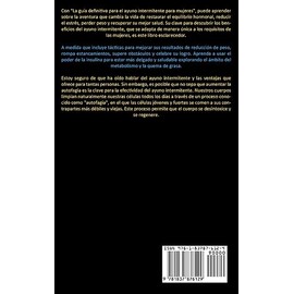  Ayuno Intermitente: El manual completo para lograr una reducción de peso a largo plazo y establecer un estilo de vida saludable (El potencial de su ... del ayuno intermitente) (Spanish Edition)