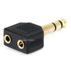 Monoprice 107216 6.35-mm Stereo Plug to 2 x 3.5mm Stereo
