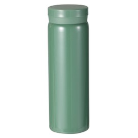 Small Flask, Cute Water Bottle, Vacuum Insulated Flask for Hot & Cold Drink, Keep 12H Hot & 6H Cold (Green, 280ml)