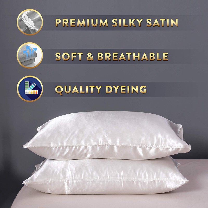 Sleepymoon Duvet Cover Set Silk Like Single Double King Super
