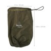 GANAZONO 2 Pcs Down Jacket Storage Bag Stuff Sack Portable