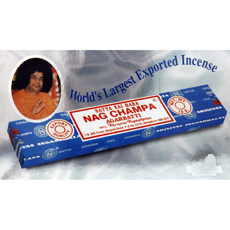 Satya Sai Baba NAG CHAMPA Agarbatti 4-Pack