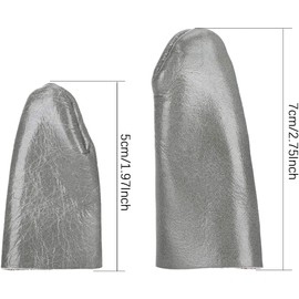 TAORAYO Thimble Finger Protector Craft Sewing Thimble Leather Sewing Tools Sewing Tools Free Thimble for Sewing Finger Protection Index Finger Thumb DIY Tools Craft Supplies Sewing Embroidery Anti