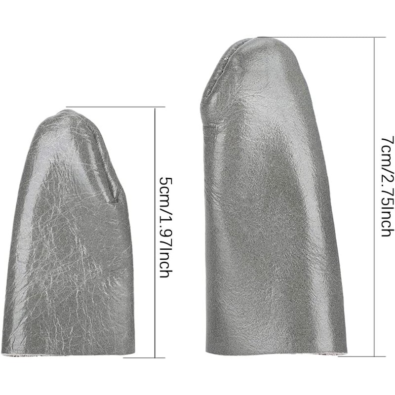 TAORAYO Thimble Finger Protector Craft Sewing Thimble Leather Sewing Tools