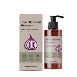 Onion Hydrolyzed Shampoo for Daily Gentle Cleansing Nourishing Hair Care Formula for Healthy Looking Scalp and All Hair Types