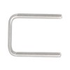 Aoje-Link Square U Bolt 50mm Internal Width M6 Thread 304