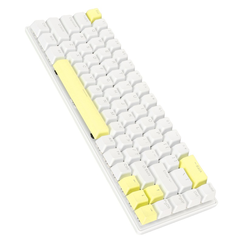 Gaming Keyboard USB 68 Keys Blue Switch N Key Rollover