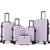 UIIMIII 5 Piece Luggage Set with Hard-Shell, Expandable, Lightweight, 360°