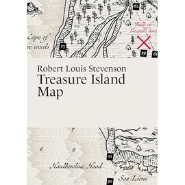 Robert Louis Stevenson: Treasure Island Map (Literary Maps)