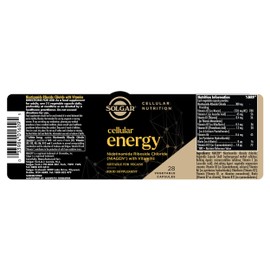 Solgar Cellular Energy Vegetable Capsules - Pack of 28