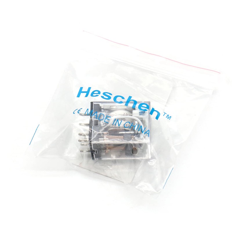Heschen Gereral Purpose Power Relay HH52P-L 6VDC Coil 5A 240VAC/28VDC