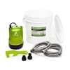 FLUENTPOWER Tankless Water Heater Descaling Flush Kit, Includes 1/4HP Submersible