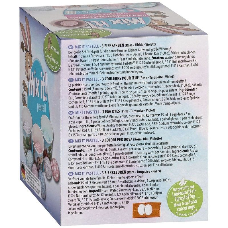 Heitmann Eierfarben - Mix it Pastel - 3 Liquid Egg