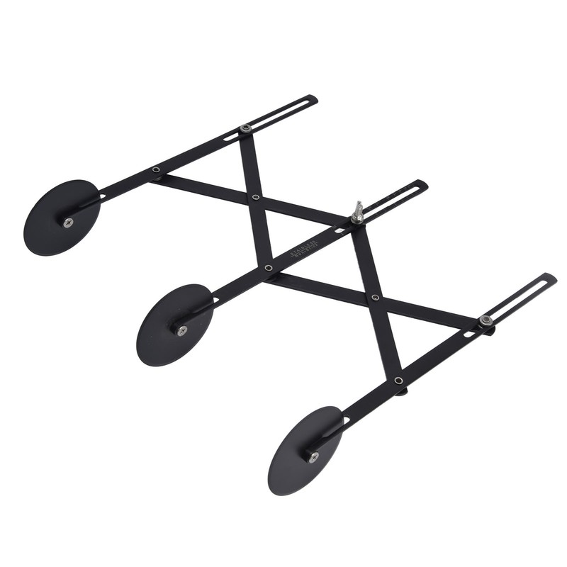 3 Wheel Stainless Steel Pastry Cutter Adjustable Expanded 3 Wheel