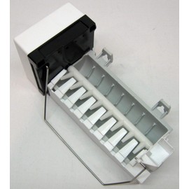 (H&H) Compatible Refrigerator Icemaker for Amana SXD25NL, Maytag PSD264LGRW, Kenmore/Sears 59652673200 Fridge - DIY Replacement Icemaker