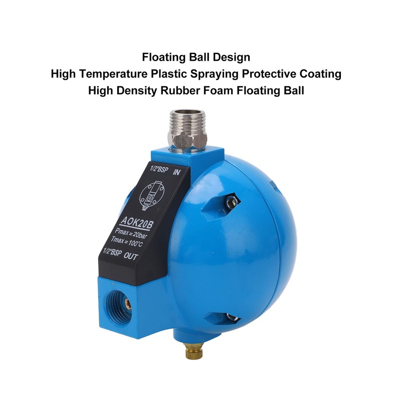 Automatic Drain Valve DN15 20bar Floating Ball AOK20B Air Compressor