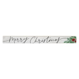 Simply Said, INC Talking Sticks 16" x 1.5" Rustic Wood Sign, Merry Christmas TLK1646