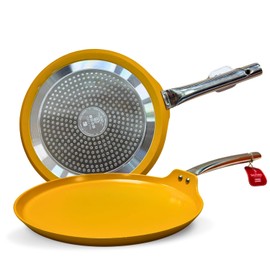 SALFORD Forged Ceramic Dosa Tava/Griddle 280mm - Crepe Pan Non Stick Griddle Gas, Induction Perfect Pancakes and Dosas, PTFE, PFAS & PFOA Free Pan Diameter 11.5 Inches