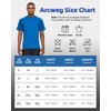 Arcweg Rashguard Men's Short-Sleeved UV Protection T-Shirt Elastic Quick-Drying Sun