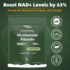 Nad+ Ribósido De Nicotinamida Antienvejecimiento 80 Capsulas