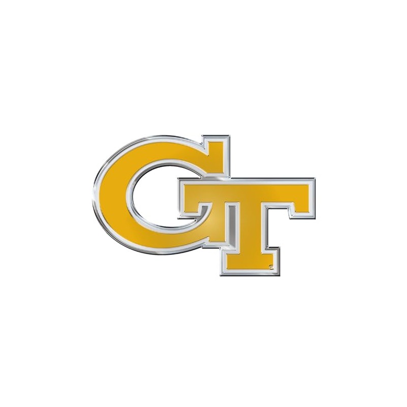 Fanmats 60524: Georgia Tech Yellow Jackets Heavy Duty Aluminum Embossed