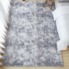 Andency 8x10 Shag Area Rug for Living Room, Tie-Dyed Light