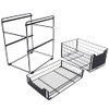 Under Sink Shelf, 2 Tier Spice Rack, Extendable, Sink Organiser,