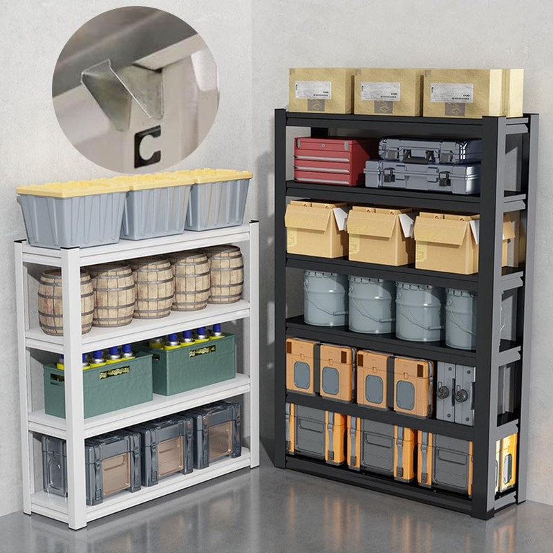 15 PCS Shelf Clips Bracket Replacement for Garage Cabinet, Removable