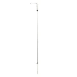 LOGOS Earth Stick Lantern Pole 71905004 Black (Approx.) Width 5.9 x Depth 1.0 x Height 55.5 inches (15 x 2.5 x 141 cm)