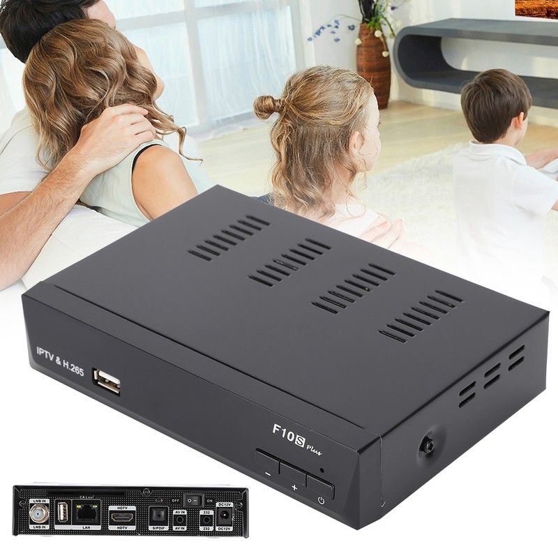 iBRAVEBOX F10S PLUS H.265 for IPTV DVB for S2 POWERVU